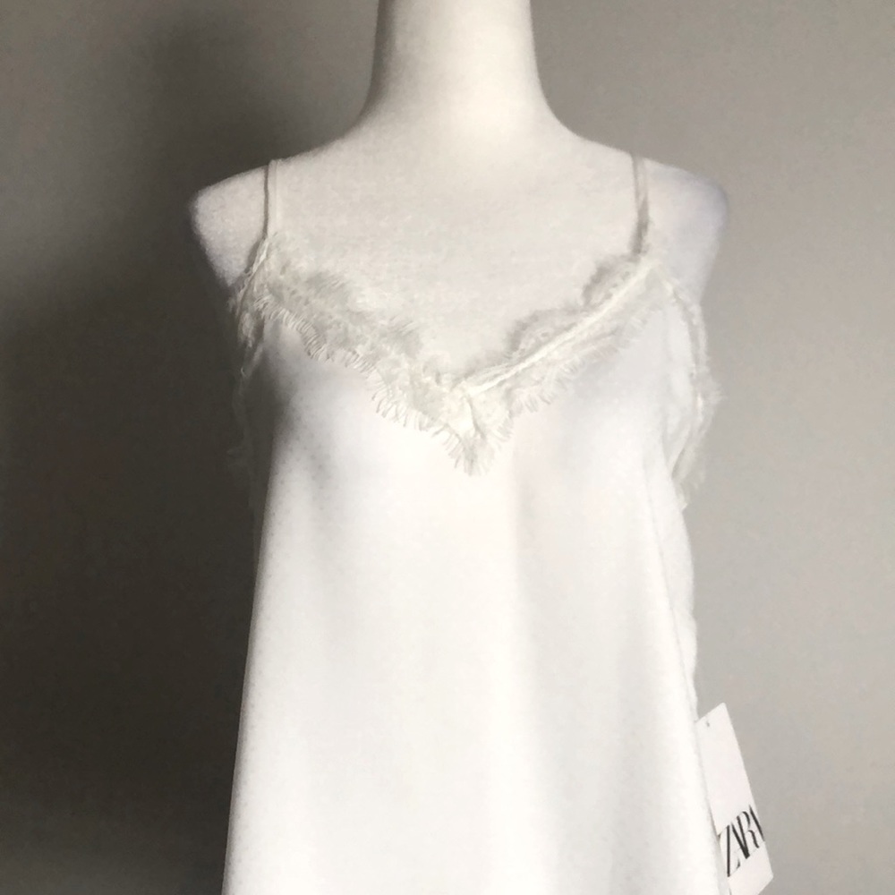 NWT Zara Off-White Blouse